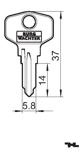 Flachschlüssel 33 W 