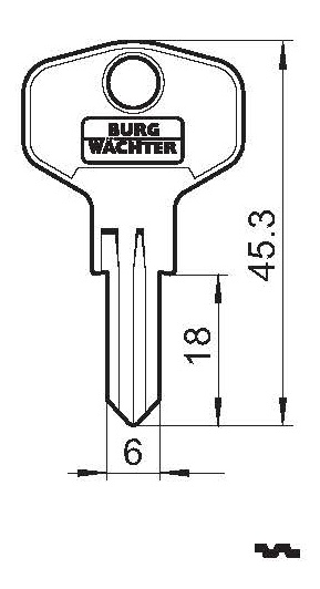 Flachschlüssel 35 W 