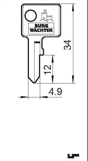 Flachschlüssel 45 L (41 L)