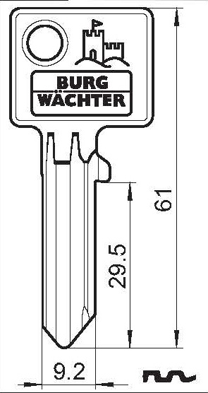 Flachschlüssel 60 R 