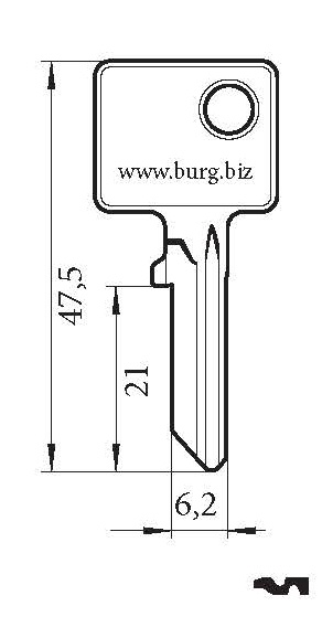 Flachschlüssel 65 