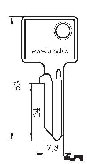 Flachschlüssel 66 