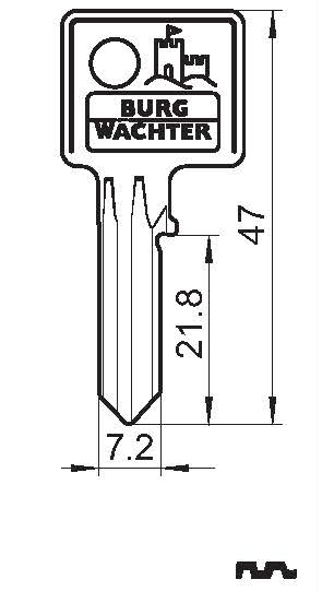 Flachschlüssel 68 R 