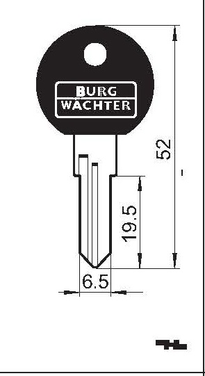 Flachschlüssel 72 W 