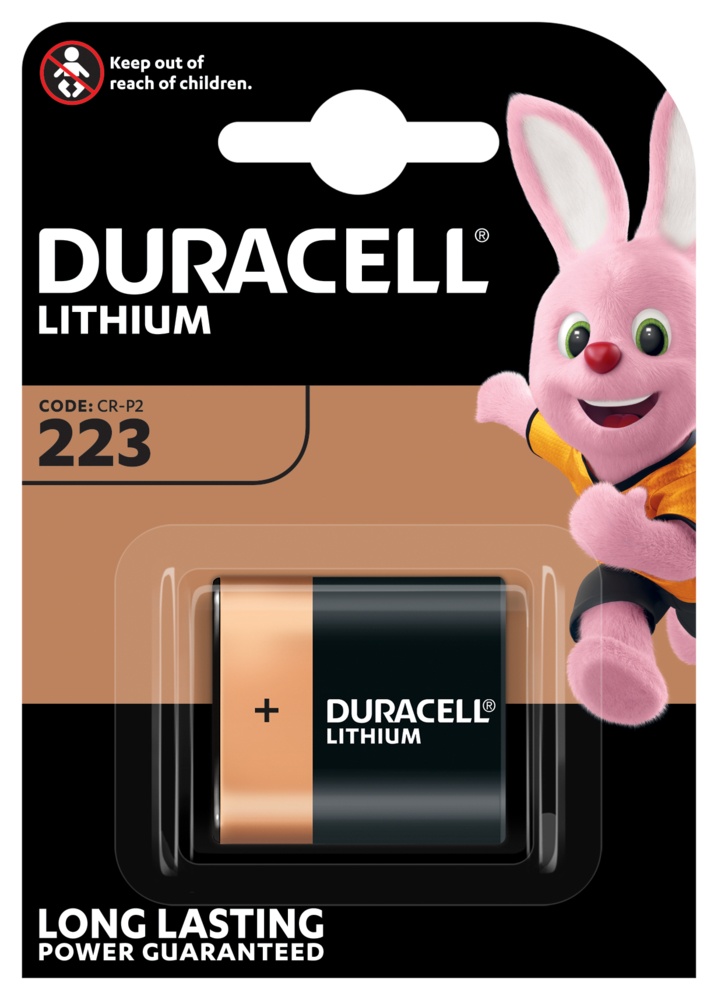 Batterie Duracell High Power Lithium 223 Fotobatterie B1