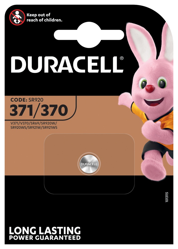 Batterie Duracell 371/370 Uhrenbatterie B1