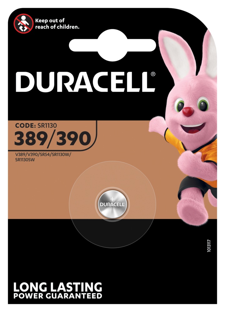 Batterie Duracell 389/390 Uhrenbatterie B1