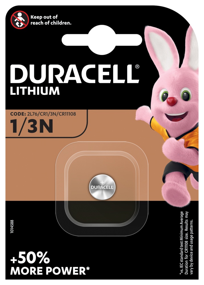Batterie Duracell Lithium 1/3 N Fotobatterie B1