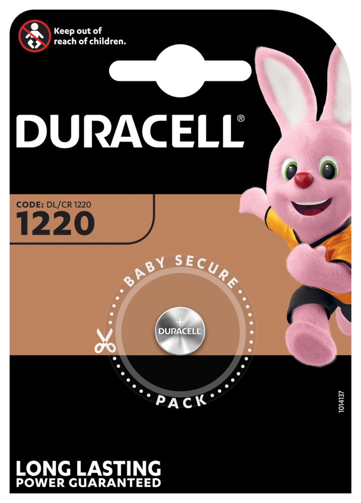 Batterie Duracell Lithium 1220 Knopfzellenbatterie B1