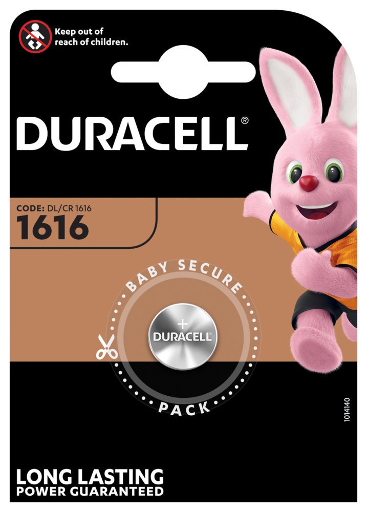 Batterie Duracell Lithium 1616 Knopfzellenbatterie B1