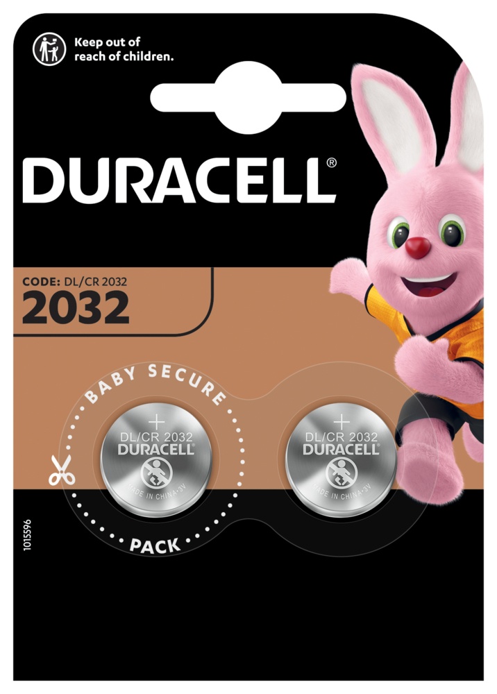 Batterie Duracell Lithium 2032 Knopfzellenbatterie B2