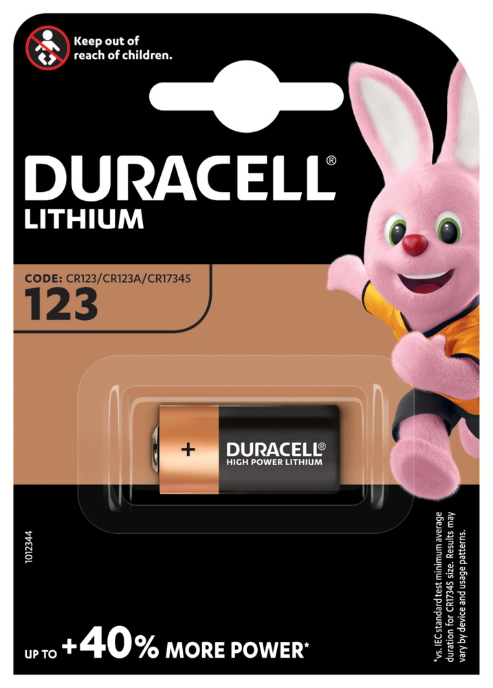 Batterie Duracell High Power Lithium 123 Fotobatterie B1