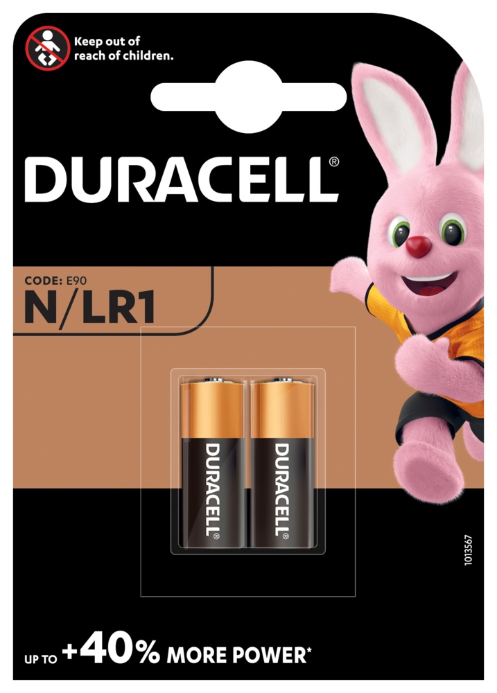 Batterie Duracell N Sicherheitsbatterie B2