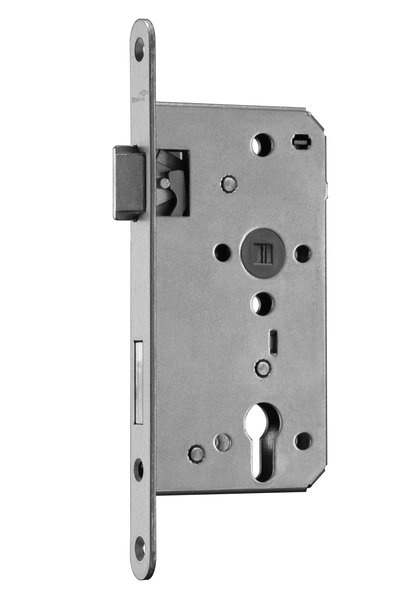 Zimmertürschloss 60mm stumpf eckig 26mm x 260mm Zimmertürschloss 60mm stumpf eckig 26mm x 260mm