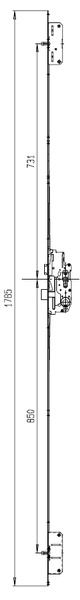 Multisafe Schloss 72mm 855WE