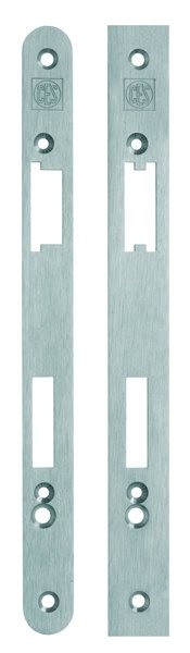 Montagestulpen 350mm 30mm käntig silber Montagestulpen 350mm 30mm käntig silber