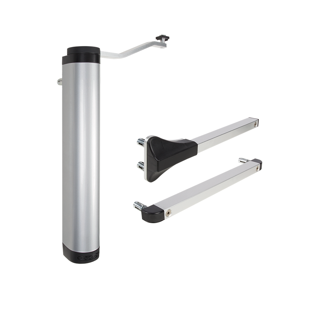 Kraftvoller, hydraulischer Allround Torschließer für 90° und 180° Bänder - VERTICLOSE-2