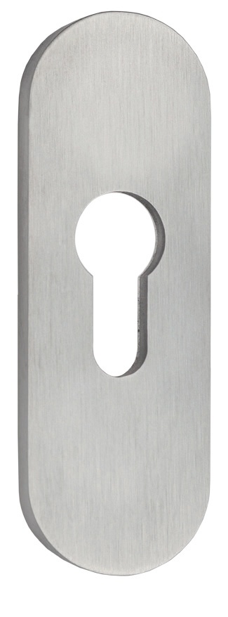 Schutzschieberosette oval PZ-gelocht extra breit und lang