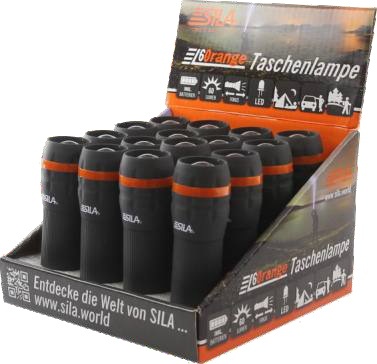 LED Taschenlampen im attraktiven Thekendisplay LED Taschenlampen im attraktiven Thekendisplay