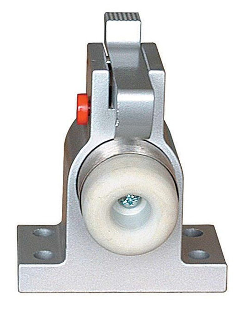 Türfeststeller mit Haken silber Türfeststeller mit Haken silber