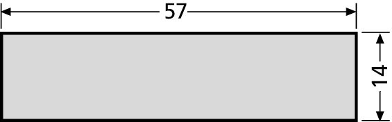 Namensschild-Abdeckung für LIRA-Taster 