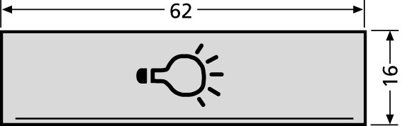 Lichttaster-Abdeckung 97-9-82047