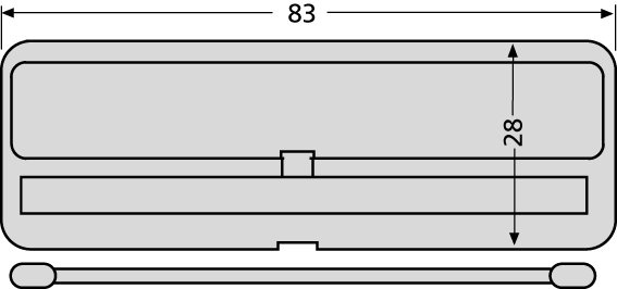 Klappenhalter mit Torsionsfeder 97-9-82193