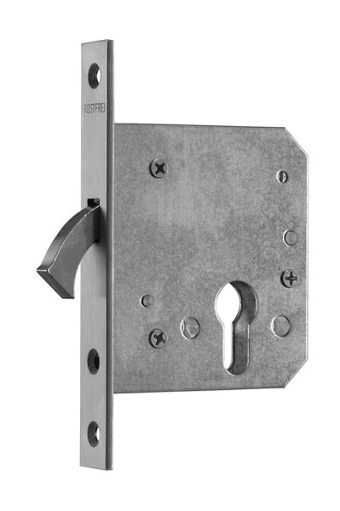 Schiebetürschloss mit Zirkelriegel 55mm Schiebetürschloss mit Zirkelriegel 55mm