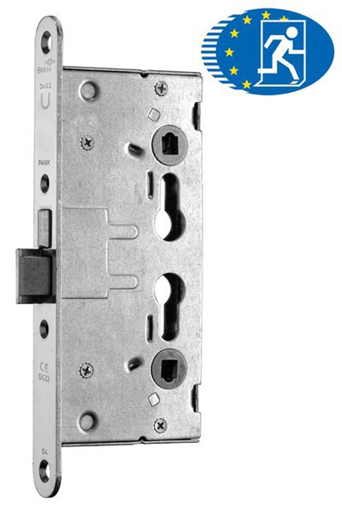 Panikschloss B82 PZ Panik 65mm Stulp stumpf rund Panikschloss B82 PZ Panik 65mm Stulp stumpf rund