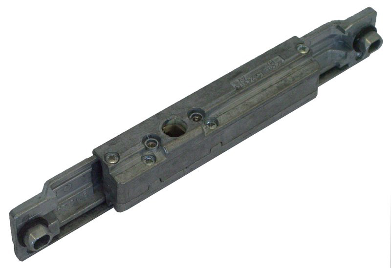 Kammergetriebe 243 033 / 247 083 mit Schüco-Befestigungsrosette Kammergetriebe 243 033 / 247 083 mit Schüco-Befestigungsrosette