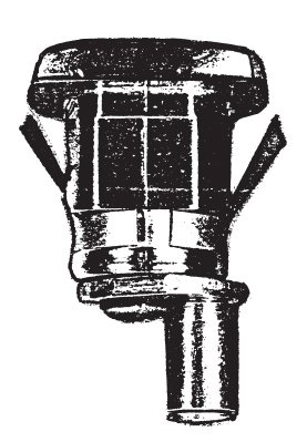 Hebelzylinder 19,1mm Zentralverschluss