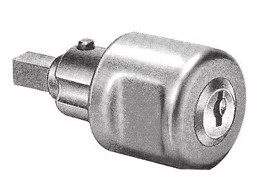 Zylinder-Drehknopf