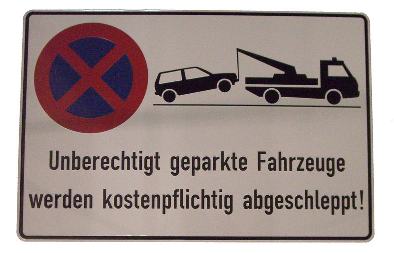Schild Aluminium 600 mm x 400 mm Schild Aluminium 600 mm x 400 mm