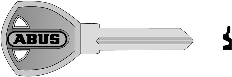 Schlüsselrohling 48, 49 MS L NEU