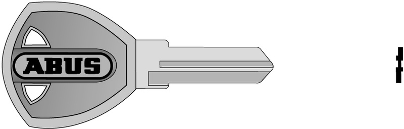 Schlüsselrohling V 61