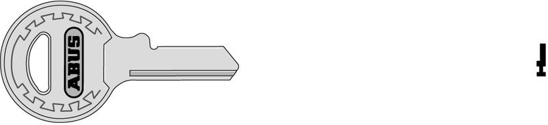 Schlüsselrohling 45/ 25