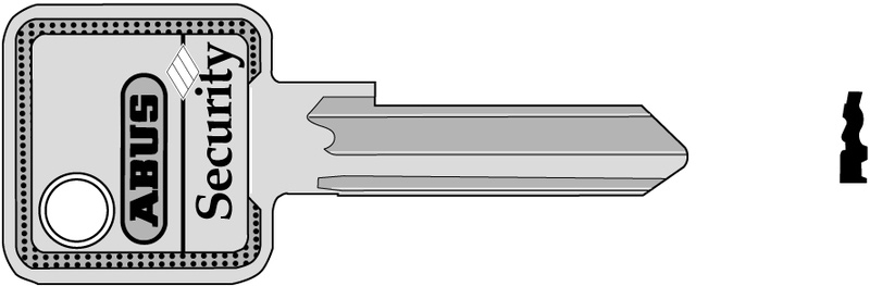 Schlüsselrohling C 98 Profil 35