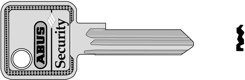 Schlüsselrohling C 98 Profil 37