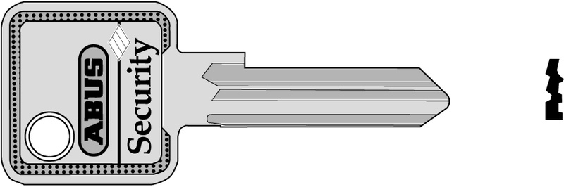 Schlüsselrohling C 98 Profil 39