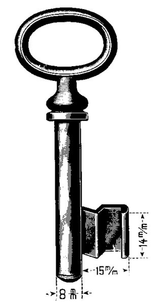 Schlüssel BN 15mm 14mm 8mm