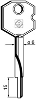 Kreuzbartschlüssel