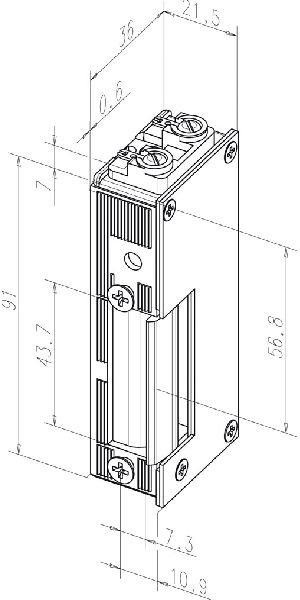 Türöffner eff-eff fix 12 wd