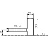 Flügelteil V 0020/5mm NUV