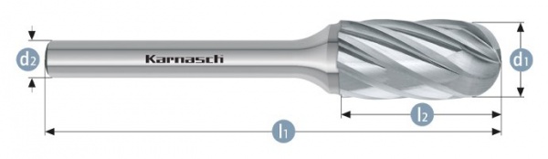 Hartmetall-Frässtift