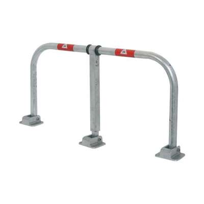 Parkplatzsperrbügel umklappbar