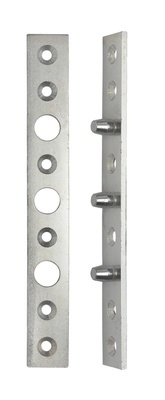 Sicherheits-Bändertürsicherungen kantig 160 x 20 x