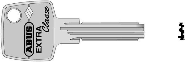 Schlüsselrohling EC75+EC850