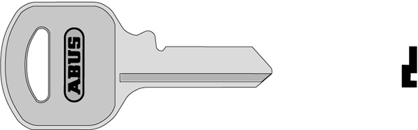 Schlüsselrohling 55/50