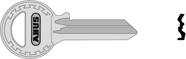 Schlüsselrohling 65/50-60