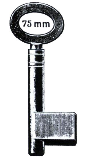 Schlüssel dg. VB 75 VE